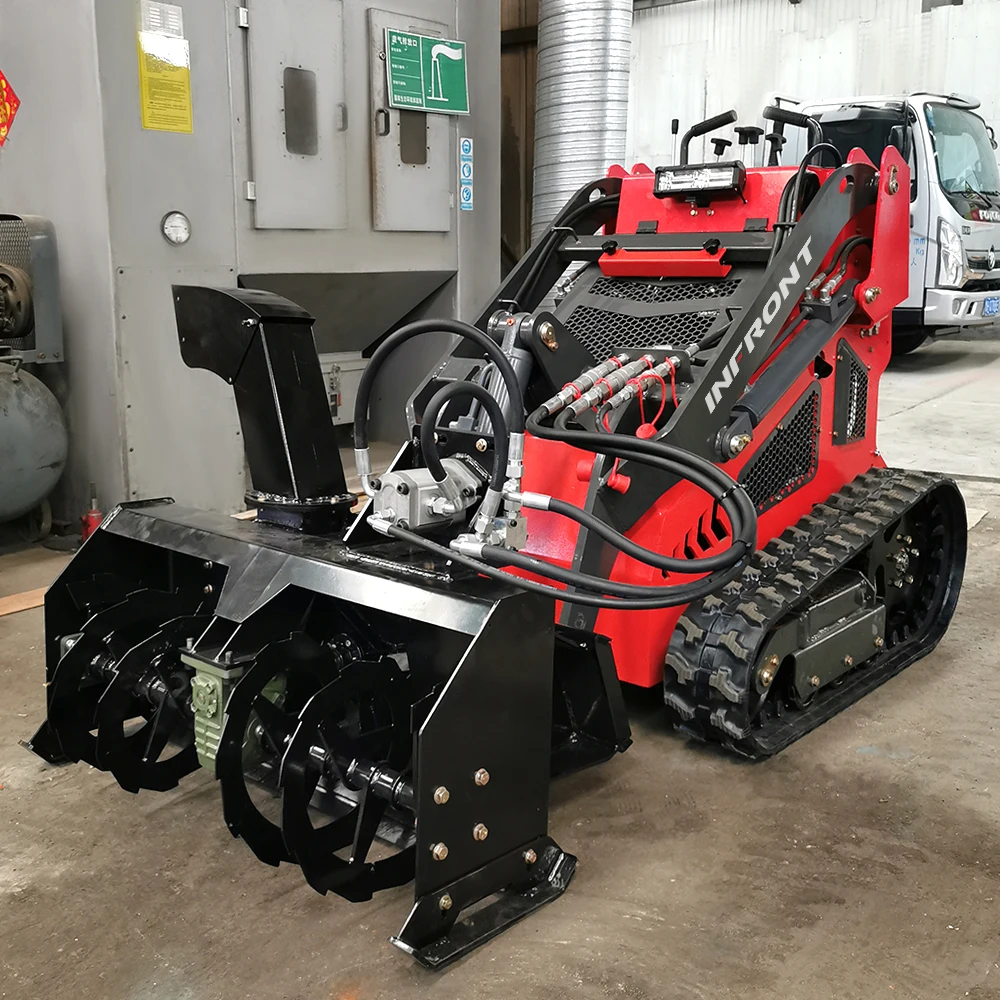 Бесплатная доставка Снегоуборщик мини трактор вентилятор одноцилиндровый Европейский газ