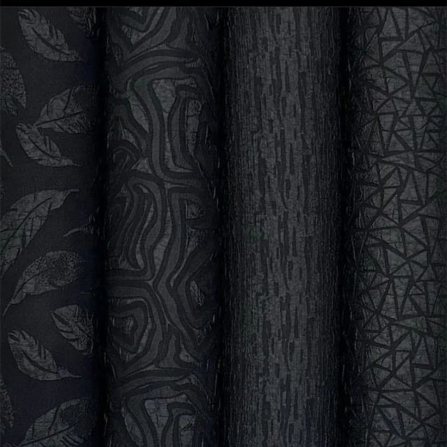ABAYA FABRIC MANUFACTURER SUPPLY High Fashion Abaya Fabric Made in Elegant Korea Black Polyester Textile with Good Quality