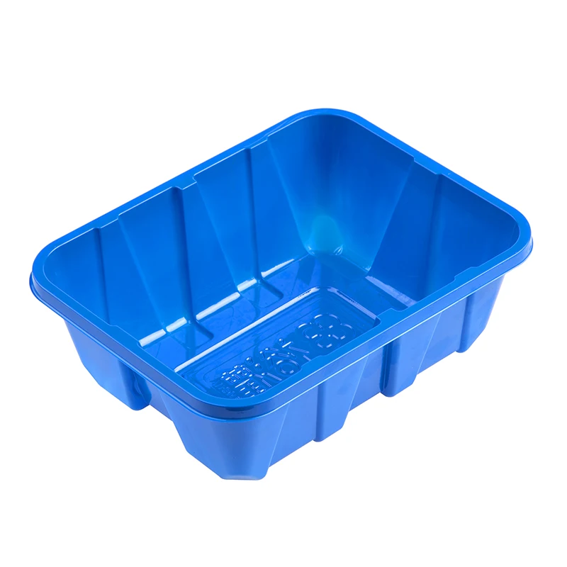 Disposable PET Plastic Blister Mushrooms Punnet Lettuce Container Fruit And Vegetable Clamshell Tray Hinged Box With Holes