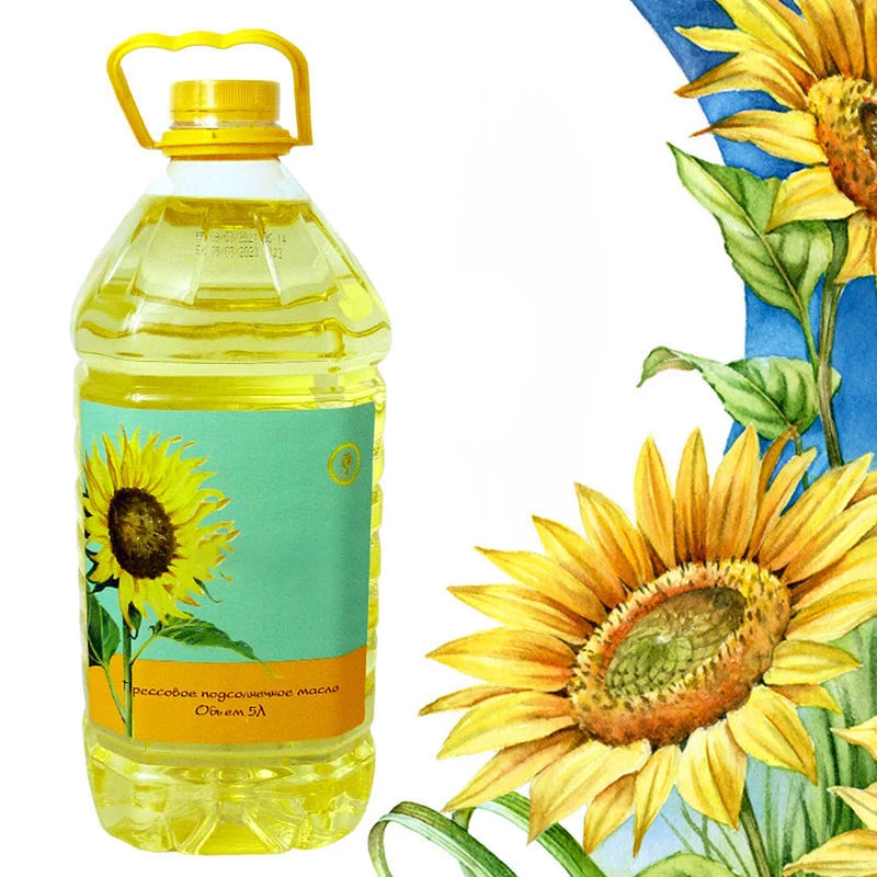 5l 20l 25l China Manufacturers Cheap Sun Flower Oil Food Sunflower Oil Suppliers Refined Cooking Sunflower Oil for Salelc
