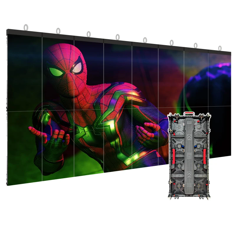 960*960mm pixel panel large flexible led screens tv display lcd flexible digital  advertising video wall panel indoor