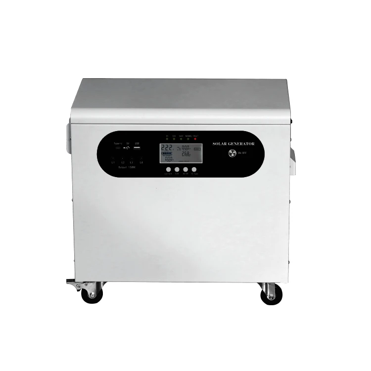 ESG Solar Energy Portable Power Station 1KW 3KW 5KW Solar Generator Lithium Battery Bank Power Home Camping Emergency Backup