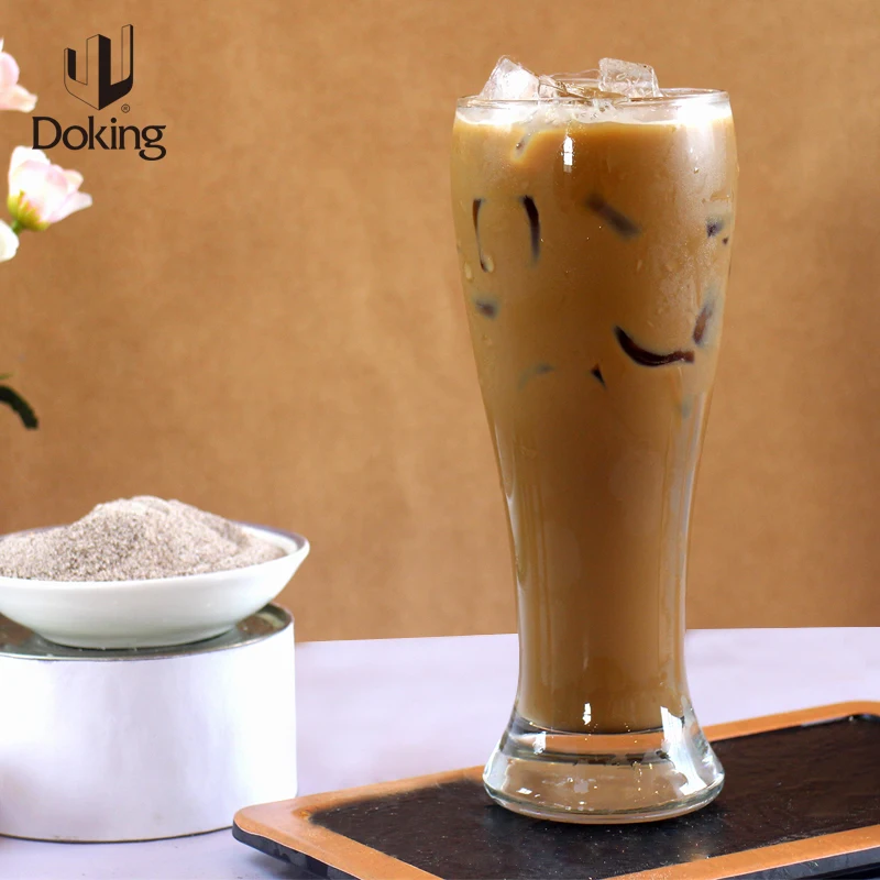 Doking Coffee Flavor Milk Tea Powder 1kg Flavored Bubble Tea Powder  for Drink Shop