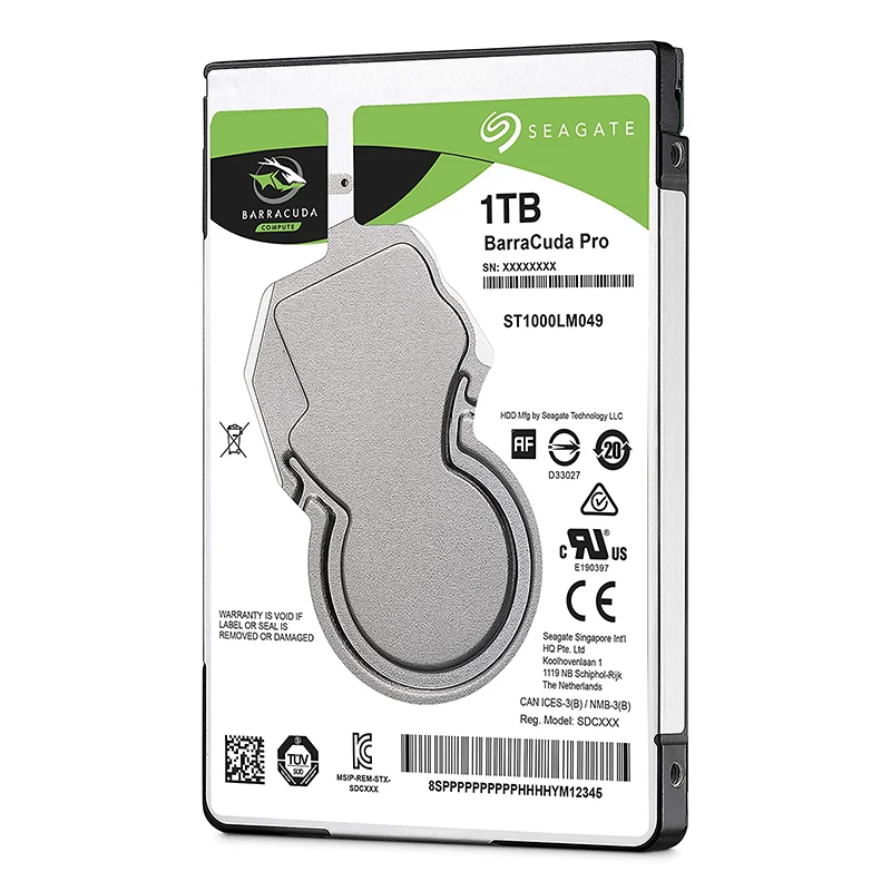 Seagate ST1000LM049 1tb hdd 2.5 Barracuda Pro Performance Internal portable hard disk 1tb SATA HDD 1TB 7200RPM 6Gb/s 128MB Cache