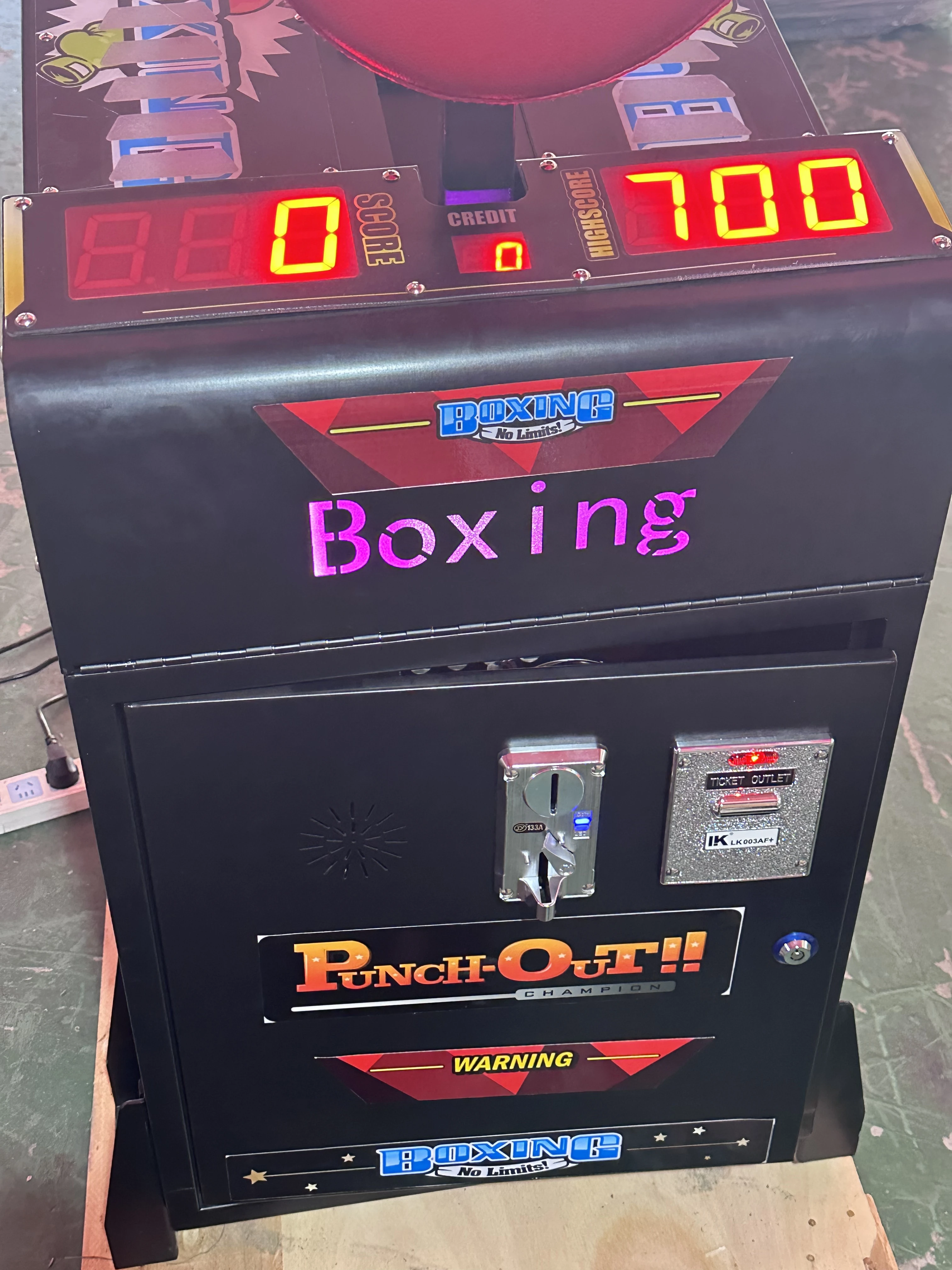 IFD Hot Music Electronic Boxing Machine Boxing Trainer Competition Arcade Game Machine