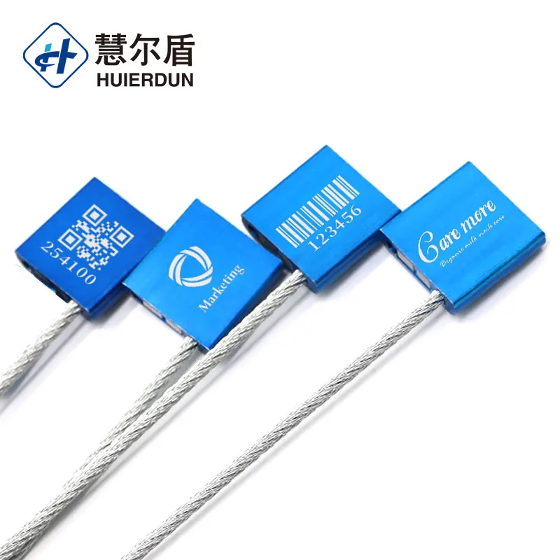 HED-CS107  aluminum alloy shipping cable seal lock lock distributors tamper proof cable wire seal meter for post bank