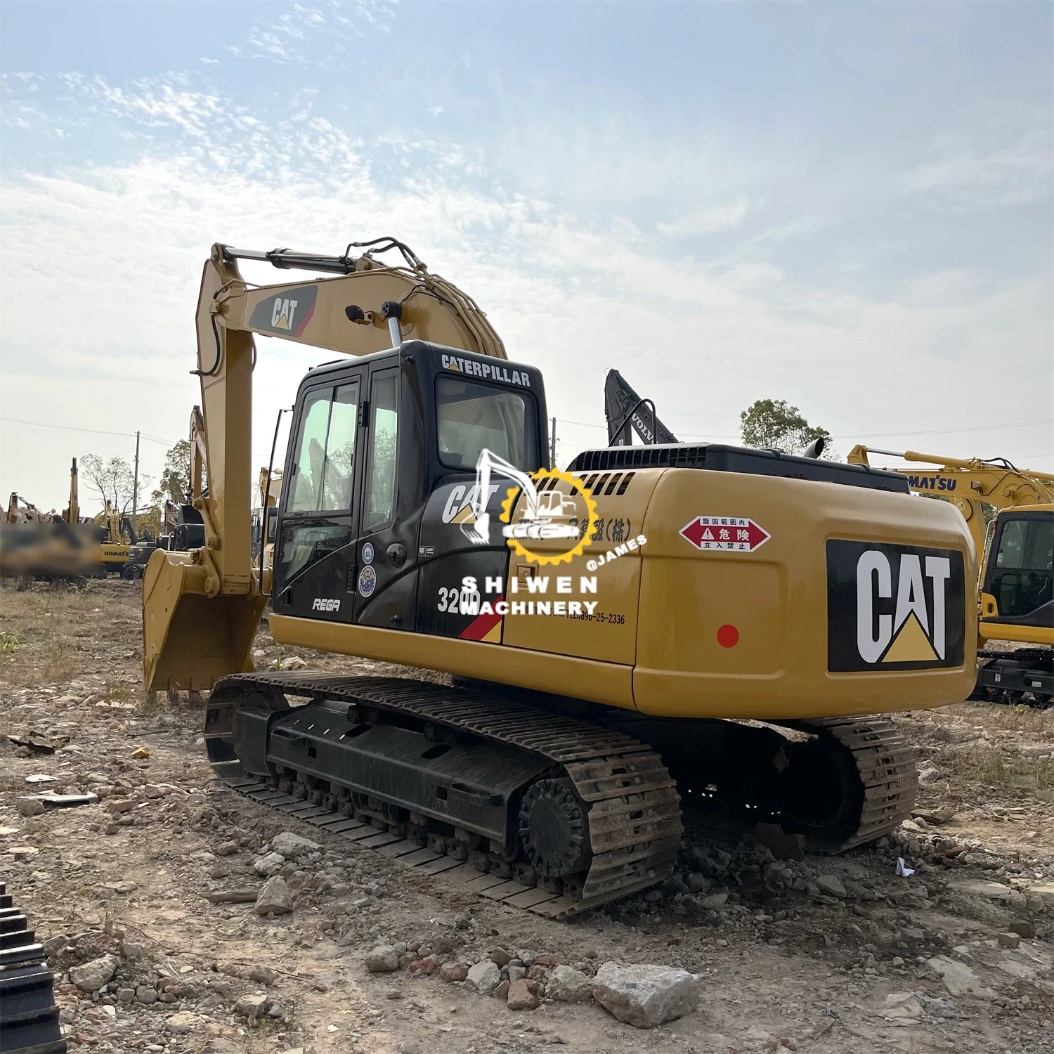 Строительная техника б/у экскаваторы CAT320D тяжелое оборудование оптовая цена почти новый экскаватор CAT320D2L 330D