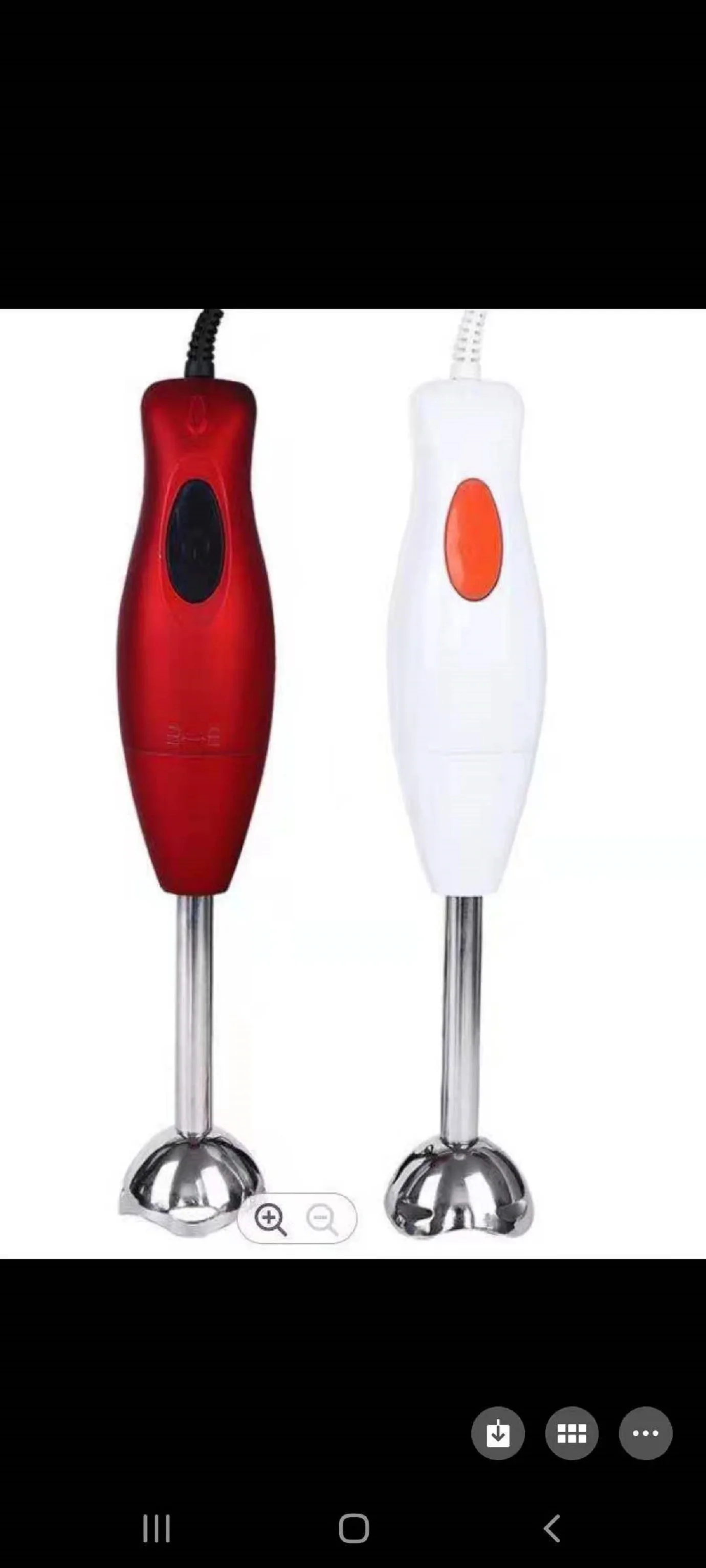 4-in-1 Immersion Blender Set (4PCS) with 2-Speed Mode & Stainless Steel Blade