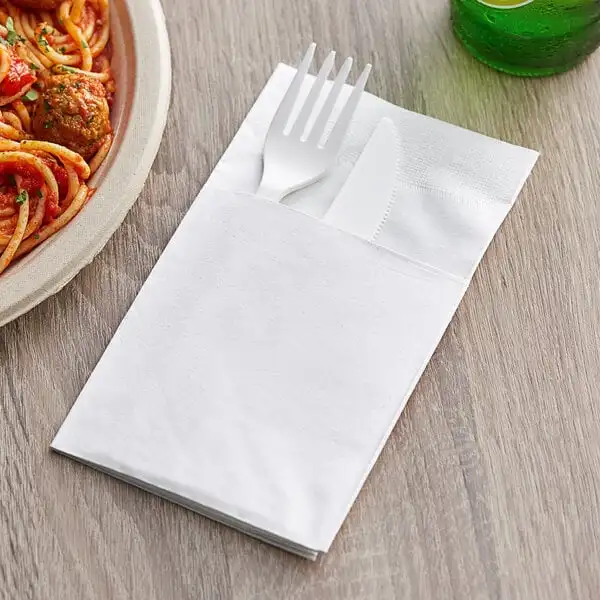 Cheap Price Customize Logo Printed Napkins Paper Disposable Tissue for Restaurant