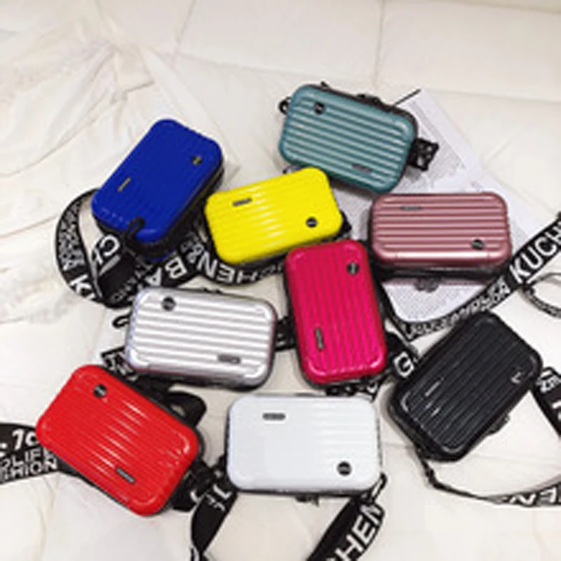 Fashion Style Shoulder Mini Trunk Messenger Make up Bags For Girls Gifts Accept Custom Logo