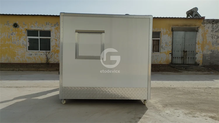 Outdoor Food Stall Kiosk Coffee Shop Bakery Equipment Food Kiosk