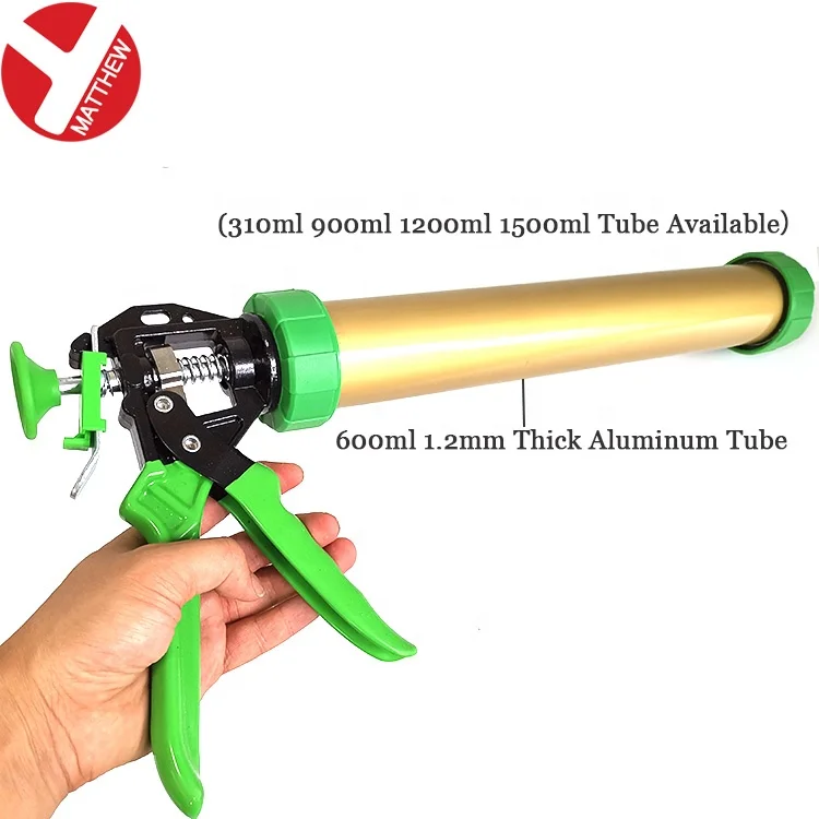 Сверхмощный пистолет для колбасы с поливинилхлоридным покрытием и гладкой шпилькой