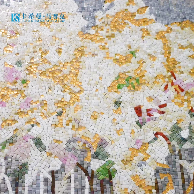 Professional Supplier Custom Pattern Handmade Mosaic Art Murals