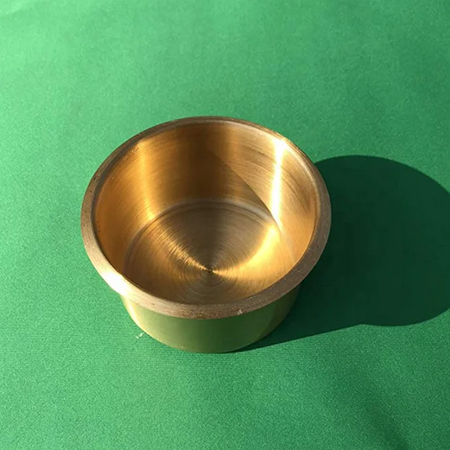 3.5' Jumbo Brass Drop-In Cup Holder