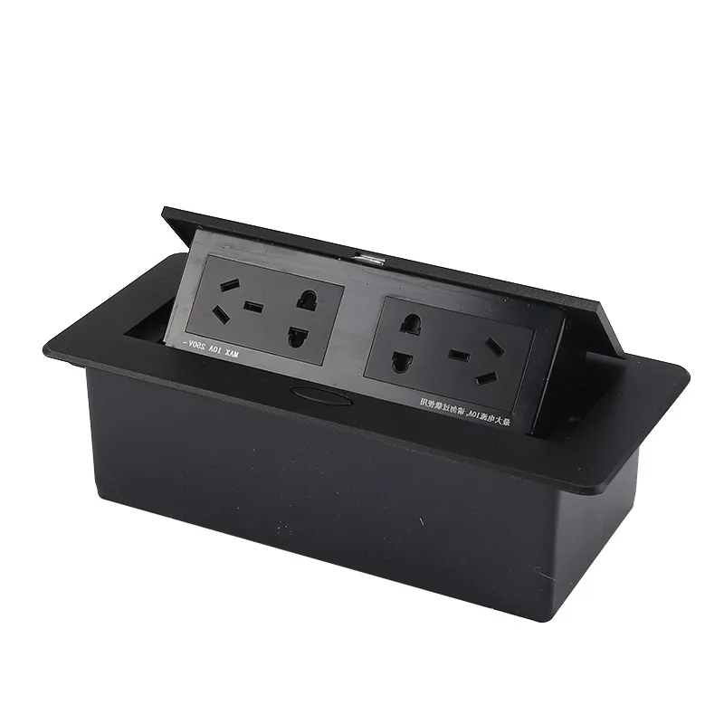 Многофункциональная со скрытым устройством универсальная настольная розетка Pop Up настольное крепление розетка