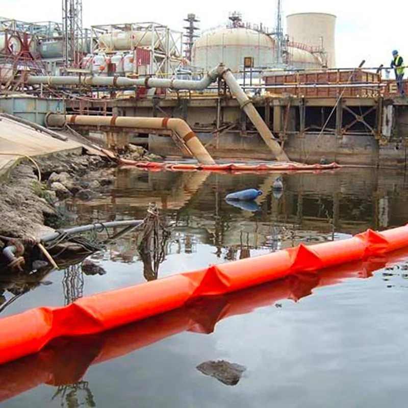  Оптовая продажа по заводской цене стрела для сдерживания разлива нефти надувной прожектор из ПВХ с быстрой