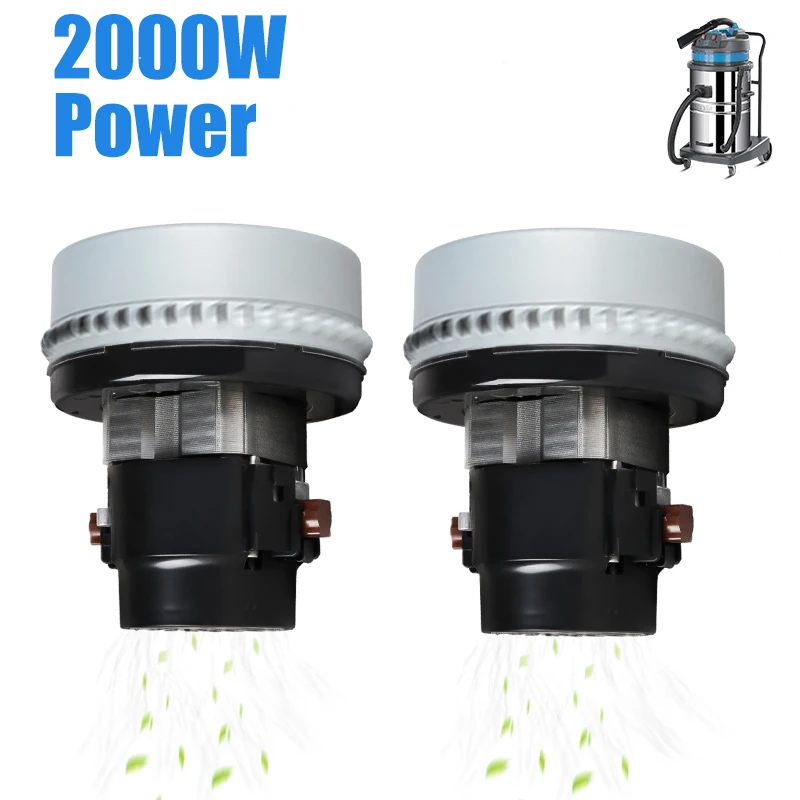 Blue 70L Large Capacity Car Beauty Vacuum Cleaner Wet and Dry Stainless Steel Bucket Silent auto vacuum cleaner