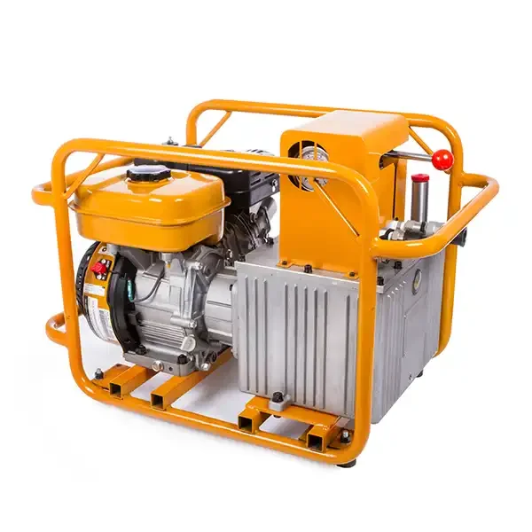 HPG-700 Gasoline Oil High Pressure Petrol Engine Driven 700 Bar Double Acting Hydraulic Pump