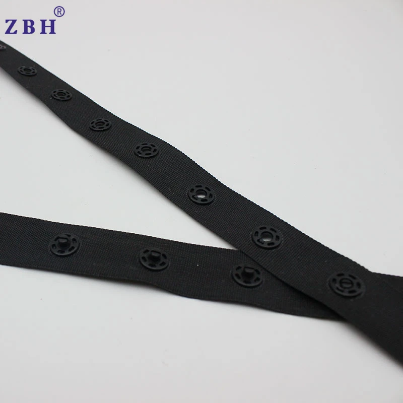 Factory wholesale Plastic Snap Tape,Button Tape For Garments