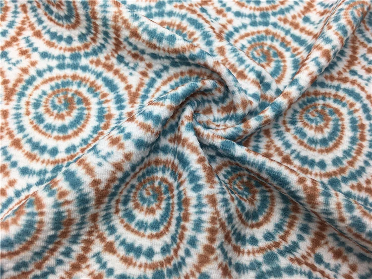 Цифровая печать для пулевидной ткани напечатанная пулевидная трикотажная ткань в наличии