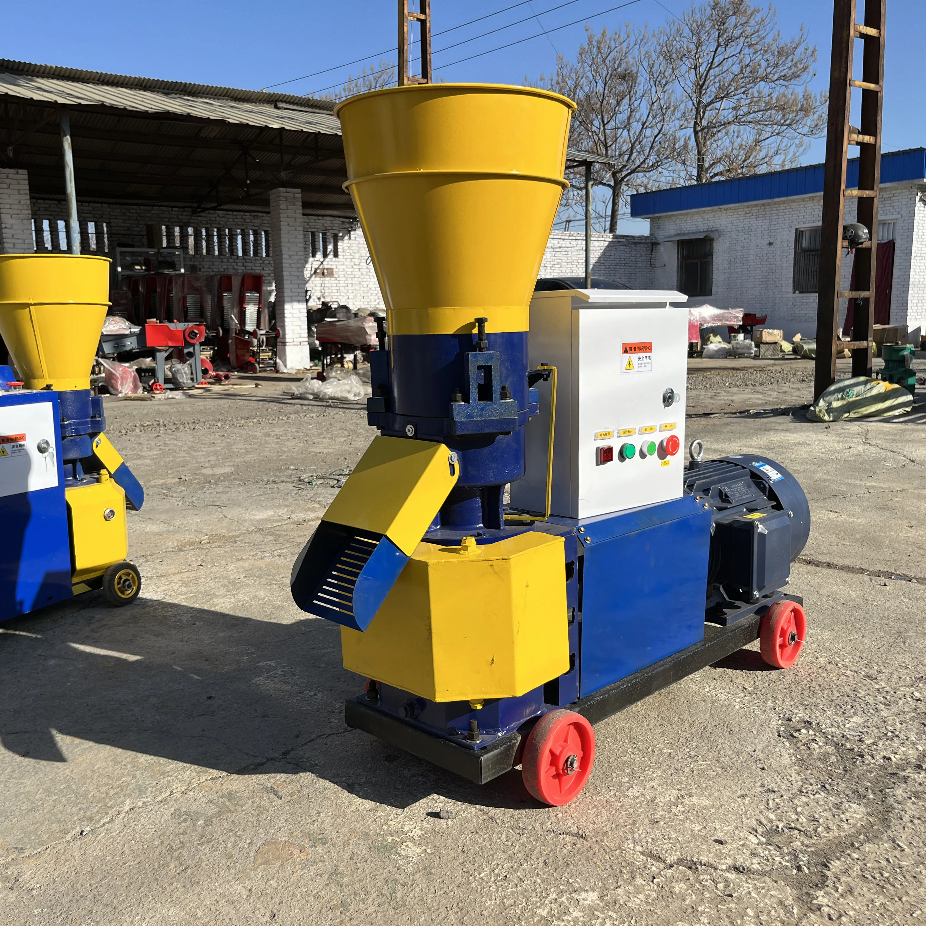 Оборудование для обработки кормов кур