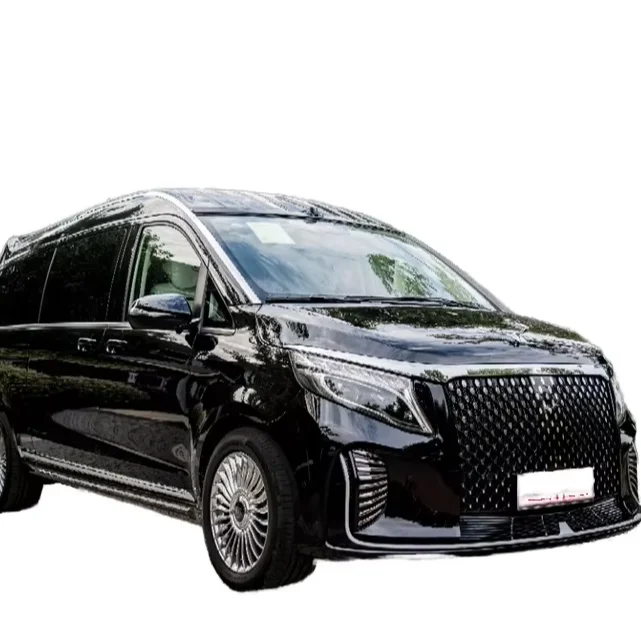 Luxury Mercedes-Benz Electric Business Van Customizable Rear Leather Seats Turbo Engine Automatic Gearbox R18 Tire Size RWD