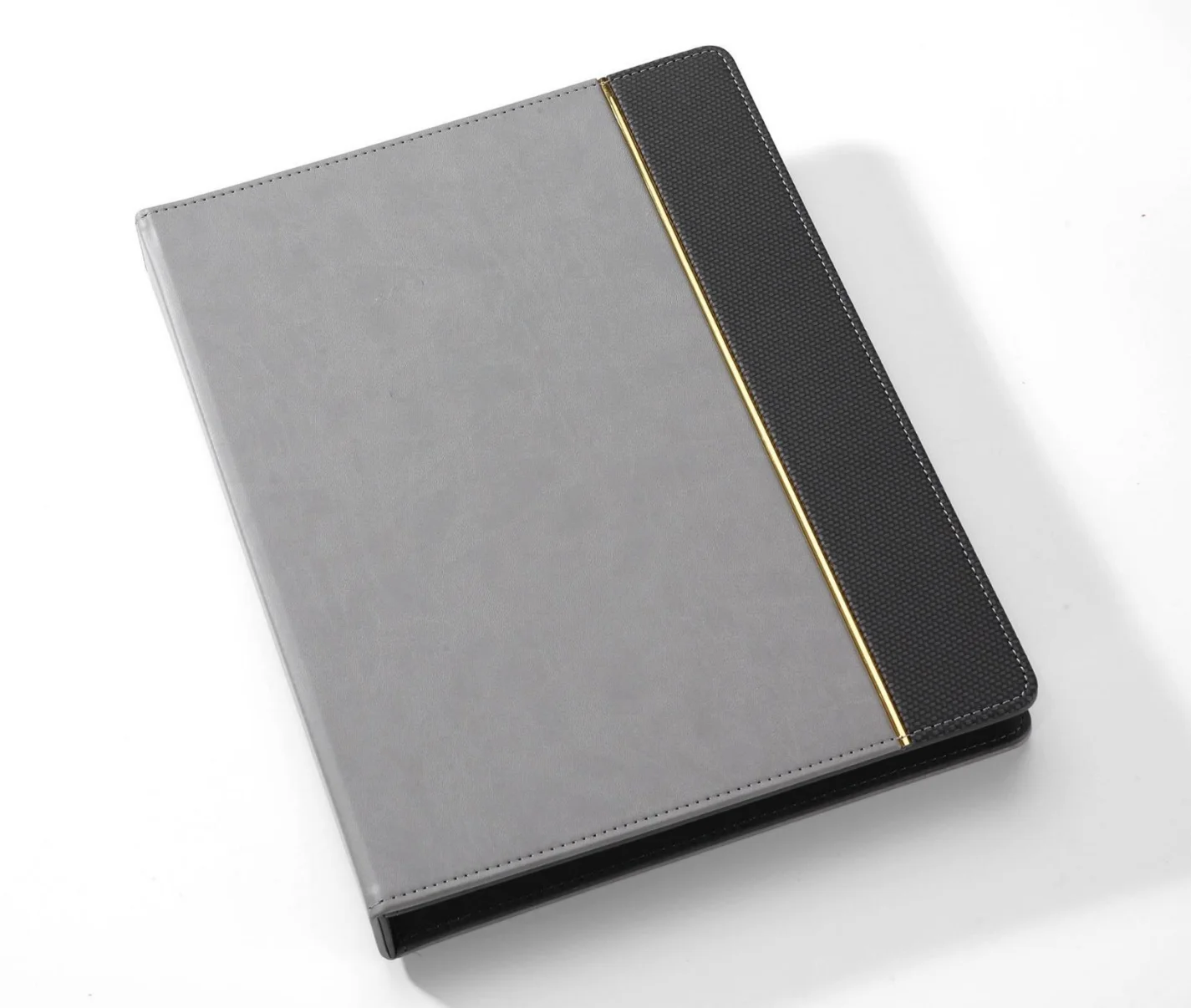 Small Leather Clipboard Memo Paper Folding Writing Pad Restaurant Hotel Menu Folder Board