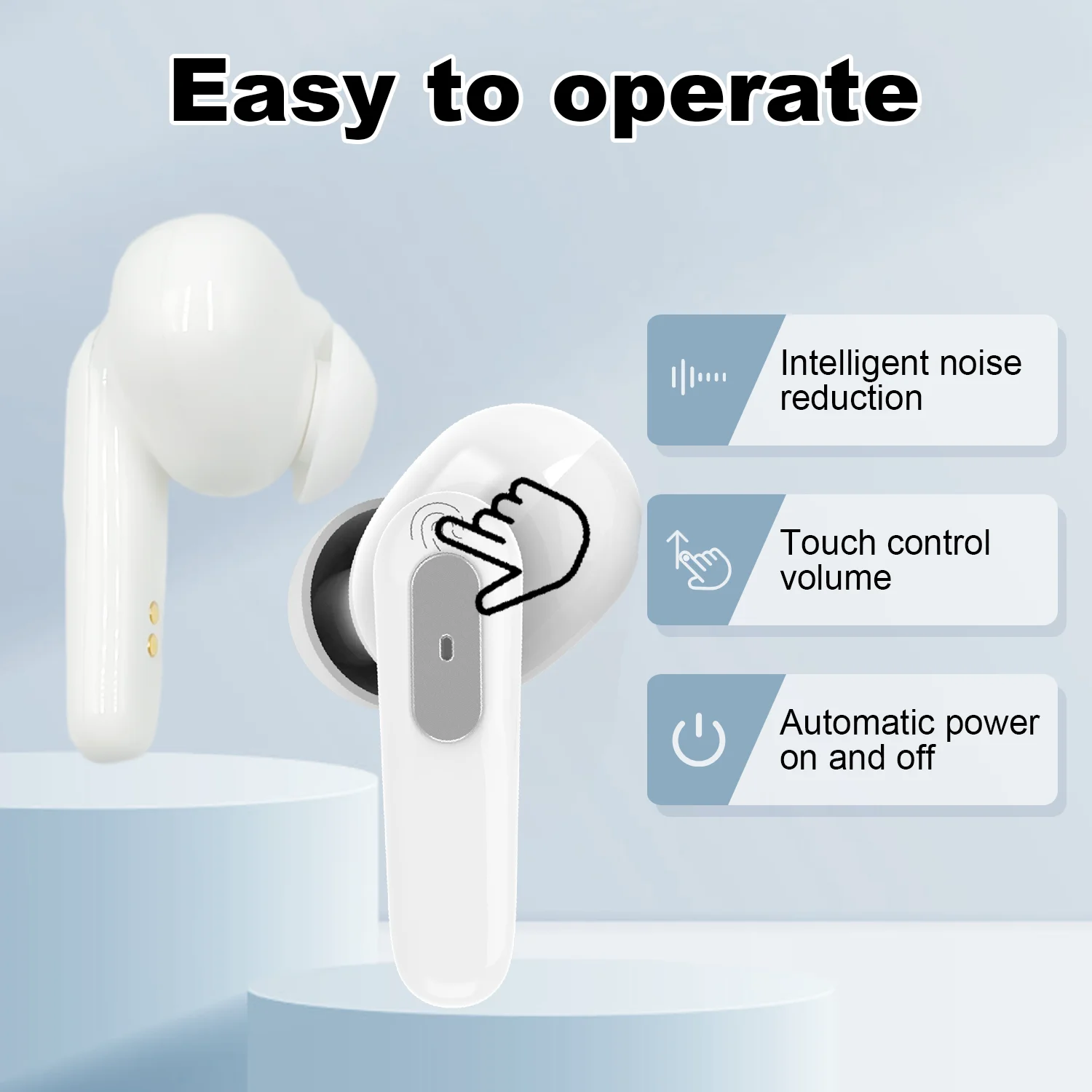 New Design! Affordable Price Well Performance Mini Wireless Hearing Aid Comfortable Hearing Amplifier