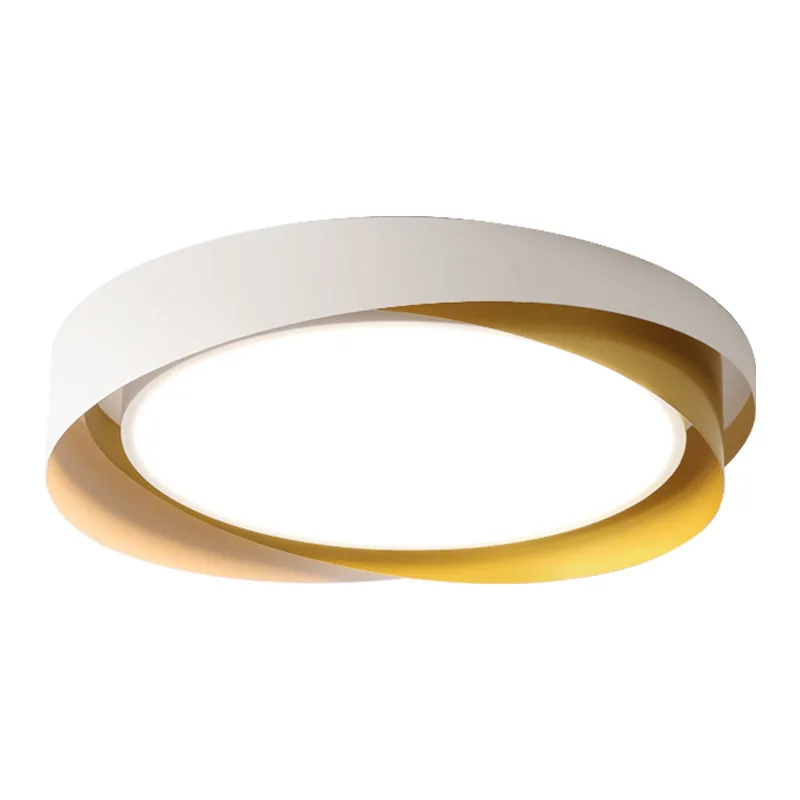 Italian minimalist bedroom study ceiling light modern simple creative round lamps Nordic designer master bedroom light