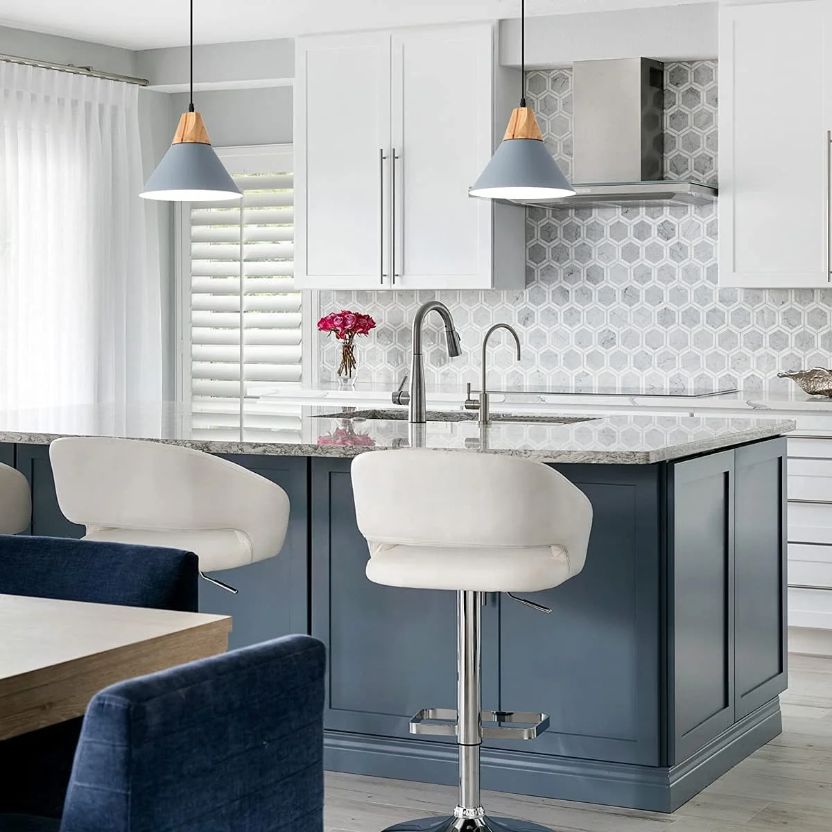 Nordic Modern LED E27 Oak Wood Pendant light plate Hanging Lights Home improvement Iron and Oak decoration Pendant lamp