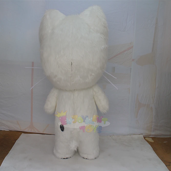 Inflatable Cat Cosplay Mascot Costume For Adult Halloween Christmas Party Carnival Funny Animal Suit