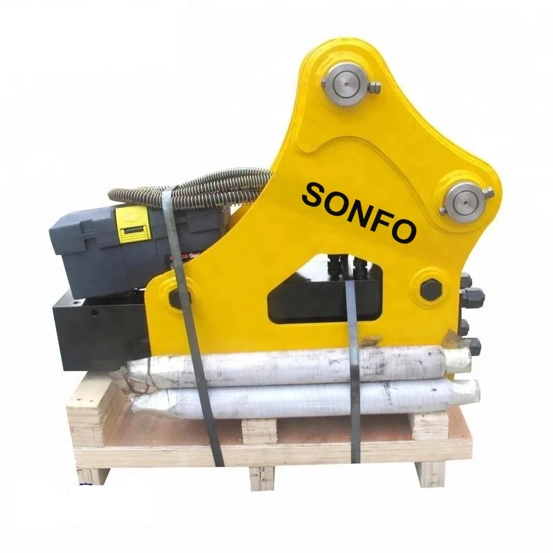 Mini Tractor Attach Sb20 Rock Breaker Hydraulic Silence Box Type Hammer Sb43 Sb30 Jack Hammer