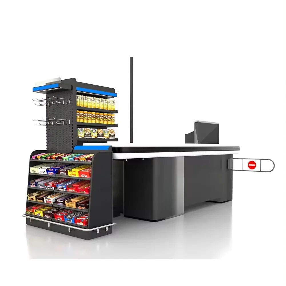 Supermarket Equipment  Checkout Counter Cashier Table Convenience Store Retail Shop