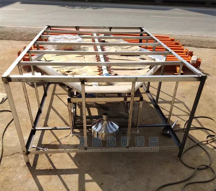 G60 Fine Gold Recovery Machine Gold Shaking Table Mineral Separator Gemini Gold Shaker Table 300kg