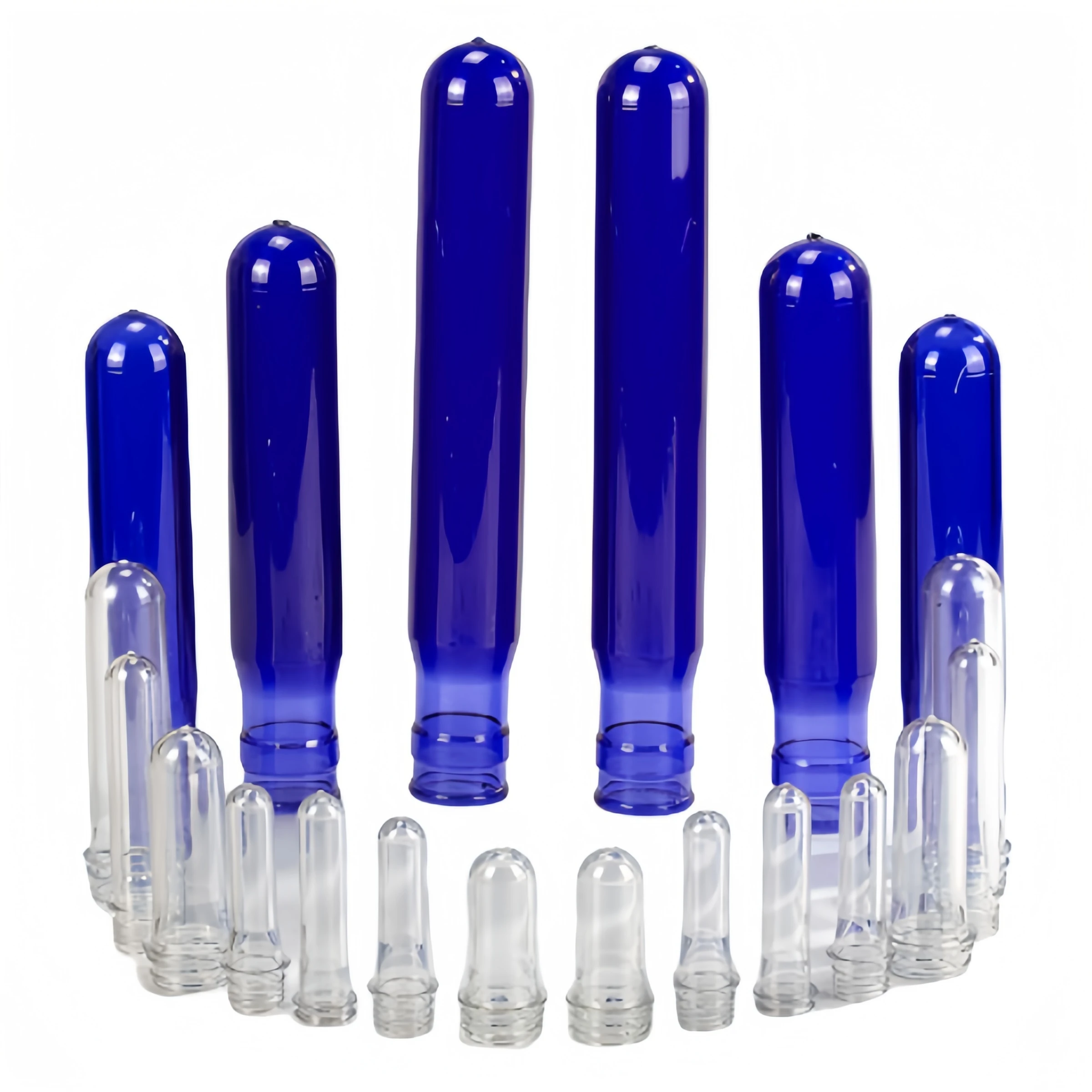 18mm 20mm 24mm 28mm 29mm 30mm 38mm 45mm 48 mm 55mm PET Preforms for Water Gallon Bottle Carbonated beverage Coffee Milk Juice