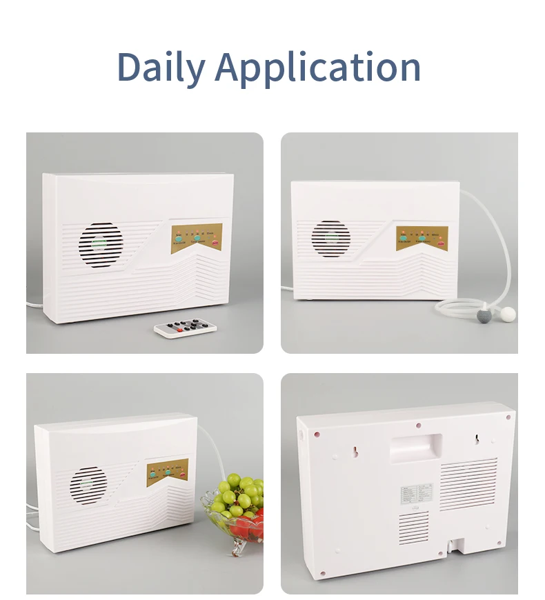 Wholesale  Ozone 600mg Sterilizer Purification Remote Control Home Living Kitchen Ozone Negative Ions Food Purifier