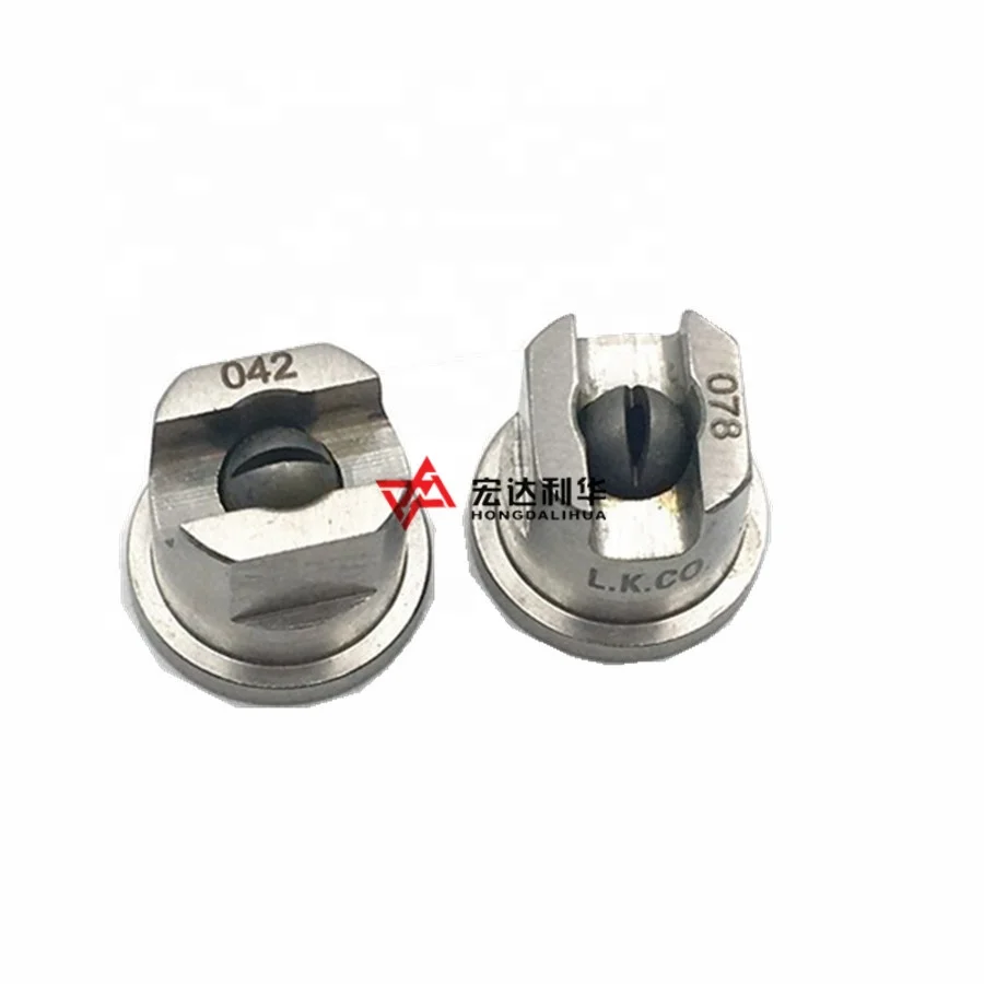 High Pressure TC Spray Nozzle Tips with  flat fan  & difference degrees