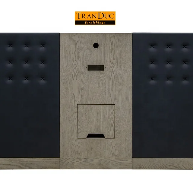 
Luxury hotel furniture items in hotel bedroom set - Double Queen Headboard 