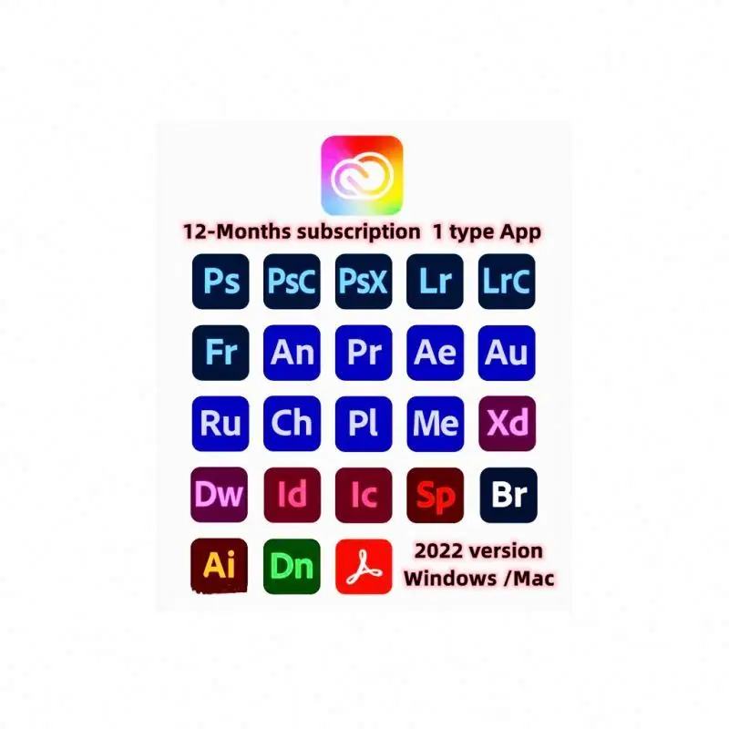 Creative Cloud ado creative cloud all apps license Ado Cc ado creative cloud 1 year