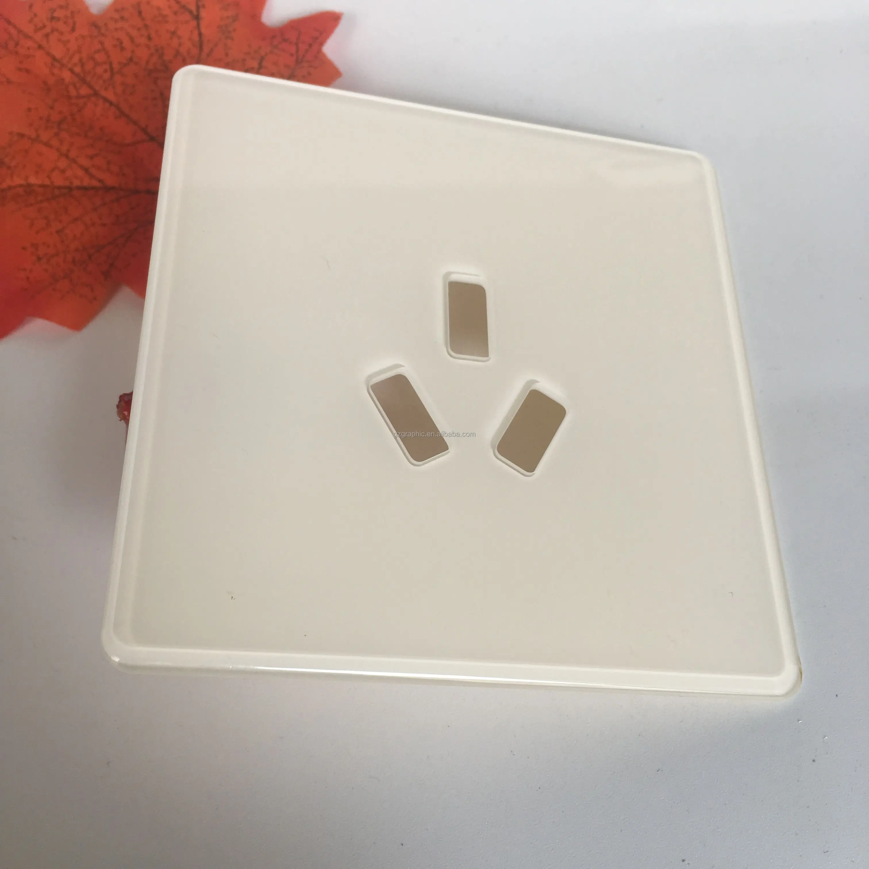 Clear Glass Switch Plates 86 Blank Switch Panel Toughened Glass For Switches And Sockets