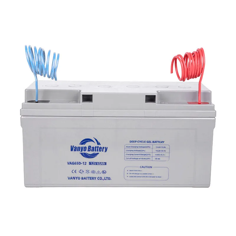 New Sacred Sun Power 12V 65Ah 20Hr Agm Gel Rechargeable Solar Deep Cycle Sealed Agm Battery