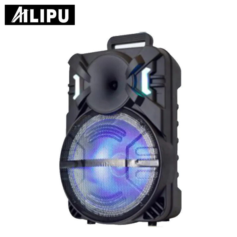 Top Quality 12 Inch Private Mode 20W Rechargeable Trolley Speaker Music Player for Stage