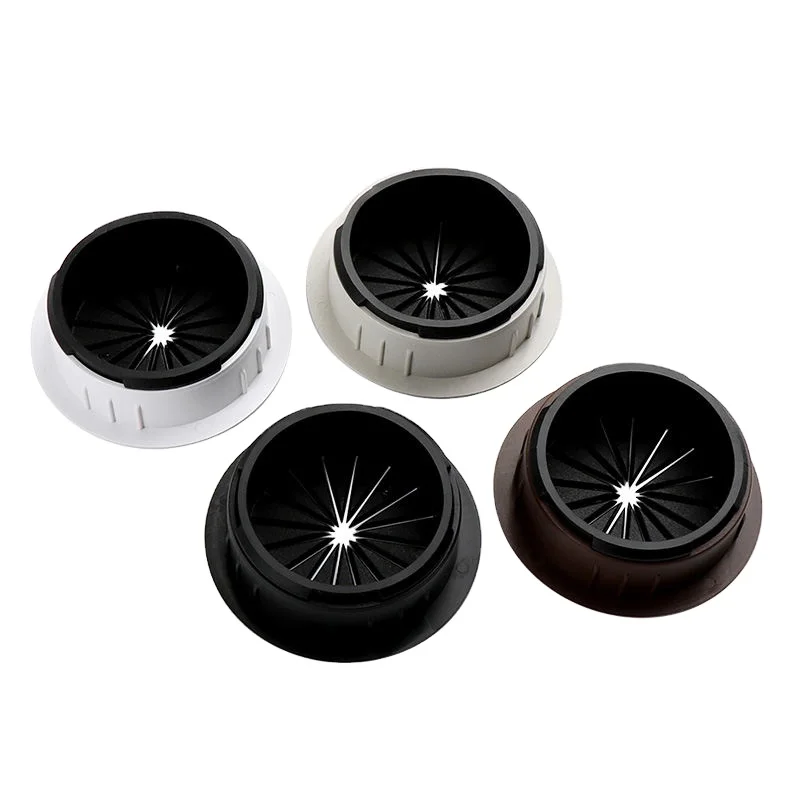 Wholesale Hot Sale desk power grommet ooffice Furniture Laptop Table ABS Desk Cable Grommet conference table desk grommet plugs