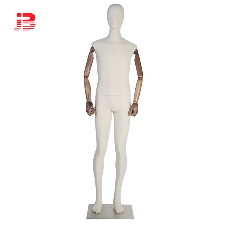 Realistic Fiberglass Headless Male/Female Adjustable Mannequin Sale