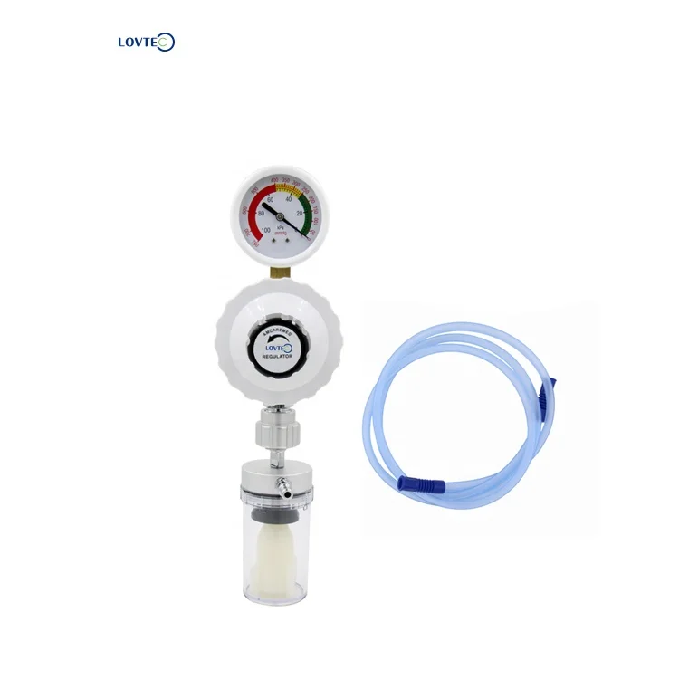 Lovtec Short Delivery Time Suction Devices Suction Valve Vacuum  Regulator Pressure Adjust with Safety Bottle