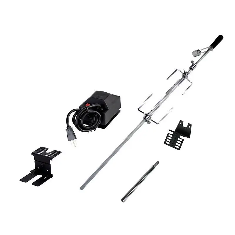 Food Grade Bbq Grill Stainless Steel  Durable Rotisserie Motor Meat Spit Forks