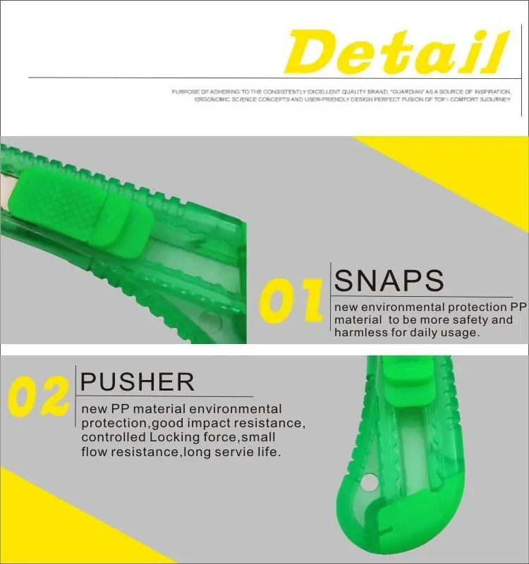 High Quality Cheap Wholesale Manufacture Plastic Cutter Knife