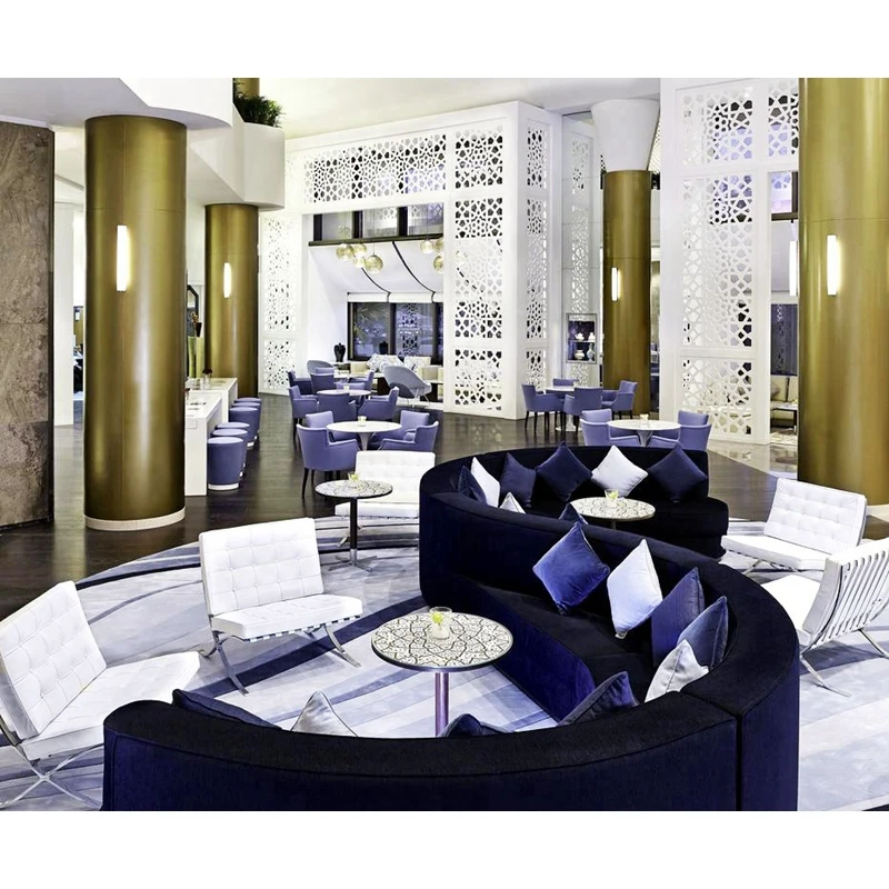 
Wholesale hotel lobby furniture sets modern living room hotel furniture 
