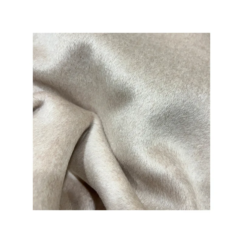 Silk and Cashmere Double-sided Fabric Cashmere Coat Fabric Autumn and Winter