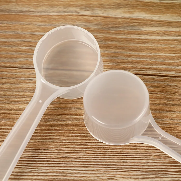 Free shipping flat coffee powder spoon 4 grams 8 ml measuring spoon food grade plastic flavor scoop manufacturers direct sales